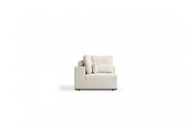 Loungeset woonkamer Beige gestoffeerde bankstel Set Nieuw