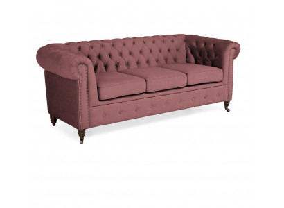 Klassiek meubilair Chesterfield 3-zitsbank Stoffen bank Luxe design Nieuw