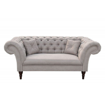 Chesterfield Design Bank Bank 2-zits gestoffeerde banken banken 2-delige set Nieuw
