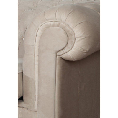 Chesterfield 1-zits tv-fauteuil club lounge relax fauteuil textiel leer banken