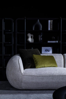 Sofaset Driepersoons fauteuil Moderne woonkamermeubels Gestoffeerde bankstel