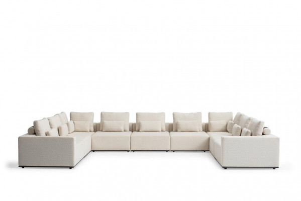 Ontwerp L-vormige hoekbank Modern Sofa gestoffeerde bank Woonkamer Moderne.