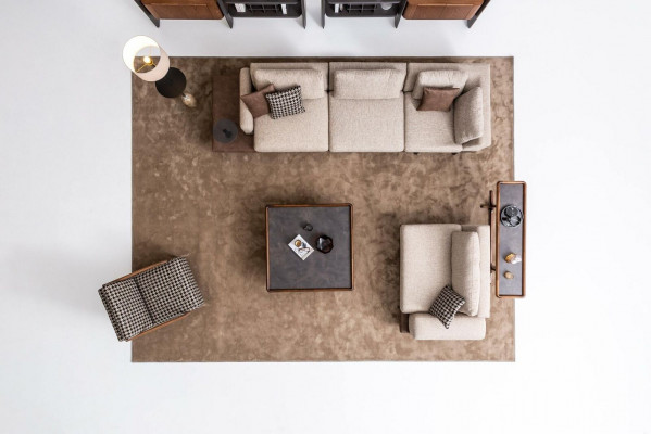 Sofaset Ontwerp Modern Luxury Woonkamer Stoffen Bankstel