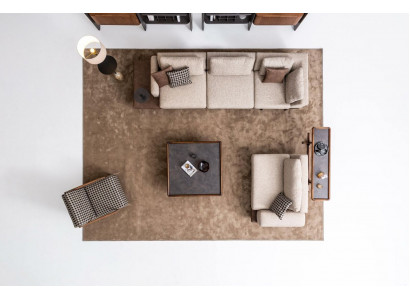 Sofaset Ontwerp Modern Luxury Woonkamer Stoffen Bankstel