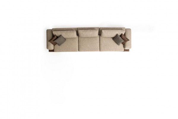 Bankstel Woonlandschap Hoekbank Set Stoffering Stoffen Bankstellen Textiel Sofas