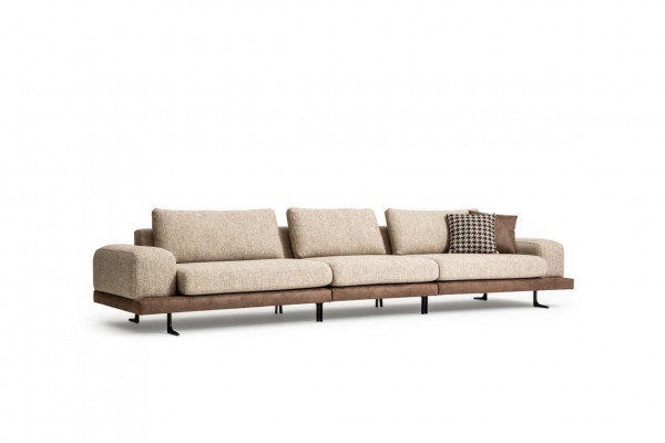 Bankstel Woonlandschap Hoekbank Set Stoffering Stoffen Bankstellen Textiel Sofas