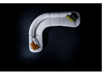 Eckbankstel Moderne Designer L-vorm bank bank woonkamer meubels