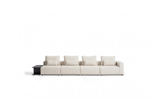 Witte vijfzits woonkamerbank van textielmeubels Moderne banken Design