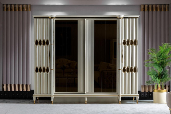 Kledingkast Garderobekast Design Slaapkamer Kast Meubels Hout