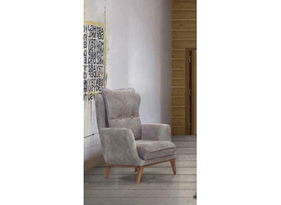 Textiel Lounge Luxe Club Gestoffeerde Relax Bank Meubels Ontwerp Bank