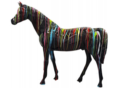 Ontwerper Paard Abstracte Figuur Moderne Figuren Tuindecoratie Sculpturen Nieuw