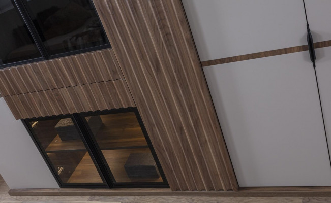 Kast Kledingkast Slaapkamer Kasten Modern Hout Luxe 260cm