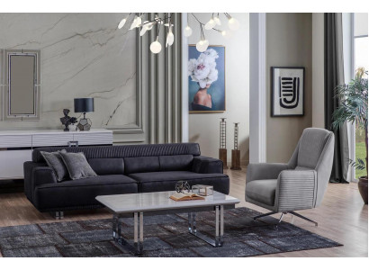 Bankstel 3-zits en fauteuil designer meubels woonkamer bank meubels