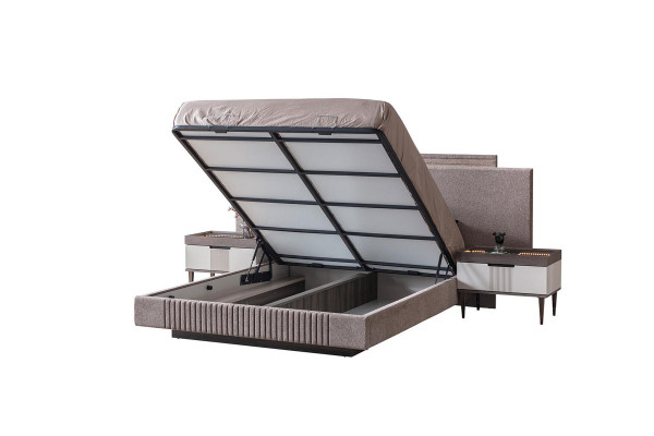 Ontwerp slaapkamer 5-delig slaapkamer set Bed Nachtkastje Kaptafel