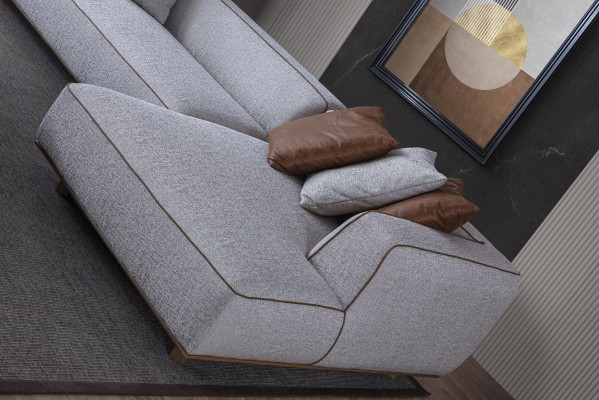 Hoekbank Bank Bank Bank Sets Grijs Hoekbank Hoekgroep Bank Banken