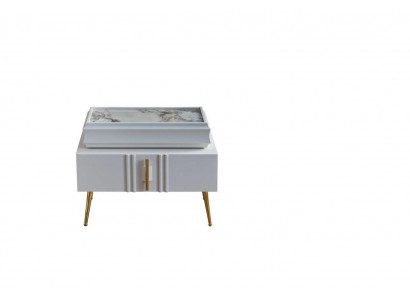 Exclusieve nachtkastjes Designer meubels Beige kleur in slaapkamer nieuw