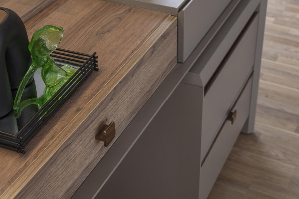 Moderne luxe make-uptafel in slaapkamer console tafel Nieuw Grijs