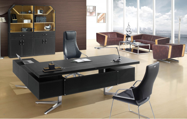 Schrijftafel Kantoor Tafel Zwart Decoratief Modern Kantoor Tafels Ontwerper