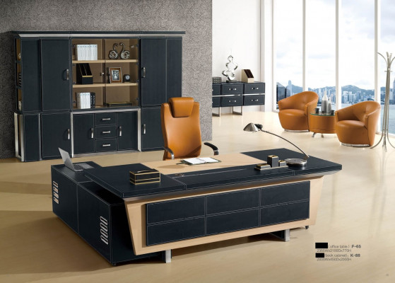 Schrijftafels Chef Hoekbureau Kantoor Kamer Meubels Decoratie Ontwerp Praktijk
