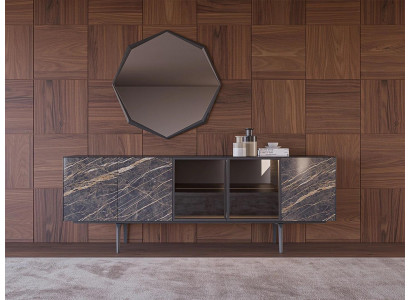 Sideboard met spiegel Luxe inrichting Eetkamer Compleet set Modern Meubels