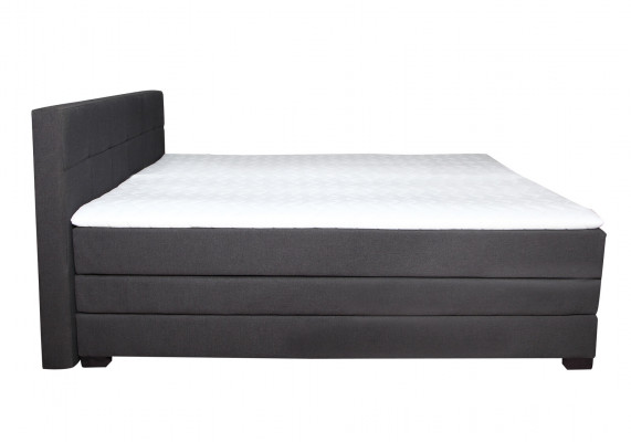 Vintage Boxspring Bedden Gestoffeerd Bed Houten Bed Hotel Tweepersoonsbed