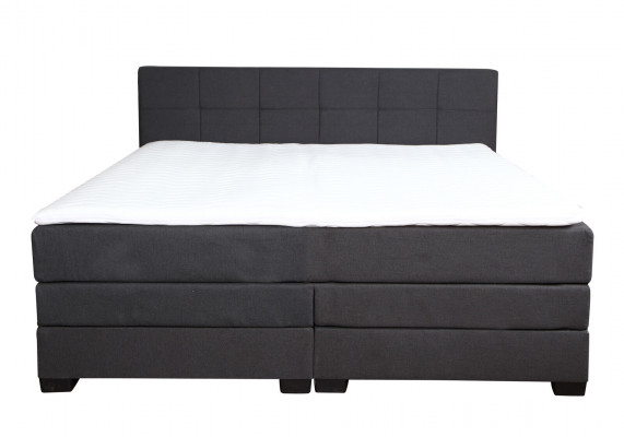 Vintage Boxspring Bedden Gestoffeerd Bed Houten Bed Hotel Tweepersoonsbed