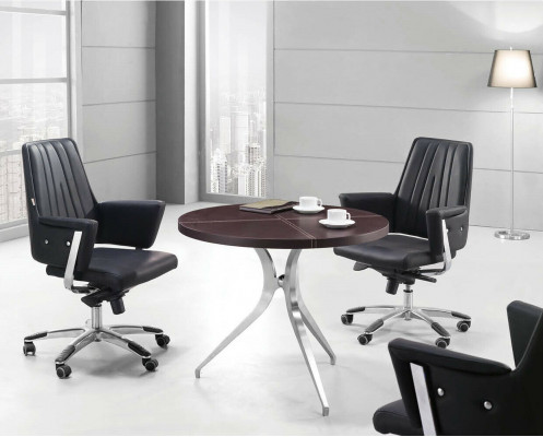 Vergadertafels Conferentietafel Moderne kantoor Leer Hout Decoratie Ontwerp
