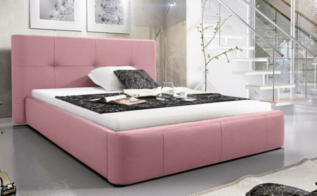 Bed Kussen Design Luxe Dubbele Hotel Bedden Slaapkamer Modern Leer