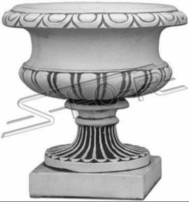 Bloemenmand Bloemenvaas Vaas Beeld Figuren Tuin Terras Decoratie Standbeeld