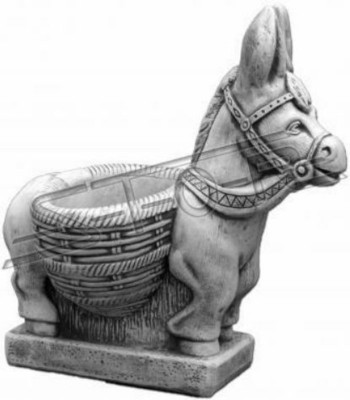 Bloemenmand Bloemenvaas Vaas Tuin Terras Decoratie Beelden Standbeeld