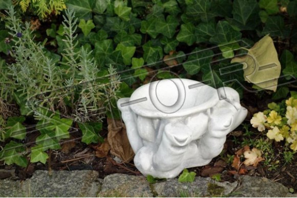 Bloemenmand Bloemenvaas Vaas Tuin Terras Figuren Decoratie Standbeeld
