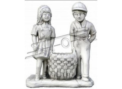 Bloembak Natuur Plantenbak Decoratie Figuur Bloempotten Vaas Tuin