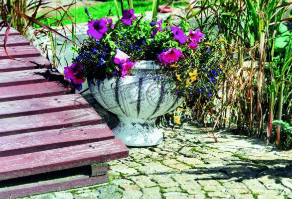 Bloempot plant pot decoratie figuur bloempotten natuur vazen tuin