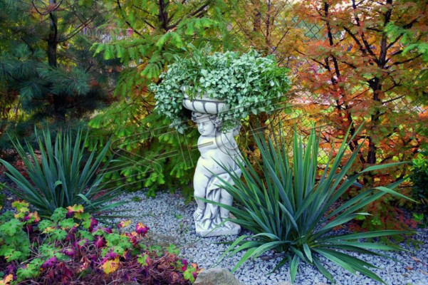 Bloembak Plantenbak Decoratie Figuur Tuin Natuur Bloempotten Vazen