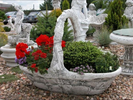 Bloempot Plantenpot Decoratie Figuur Natuur Bloempotten Vazen Tuin