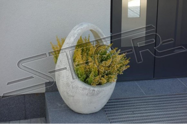 Bloempot plantpot decoratie tuin vazen bloempotten figuur natuur