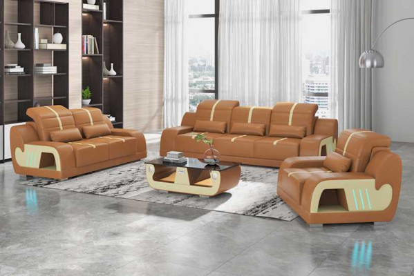 Bankstel Luxe Bankstel Complete Wit Kunstleren Bank 321