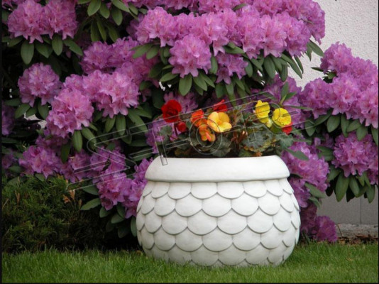 Bloembak Plantenpot Natuur Decoratie Tuin Figuur Vazen Bloempotten