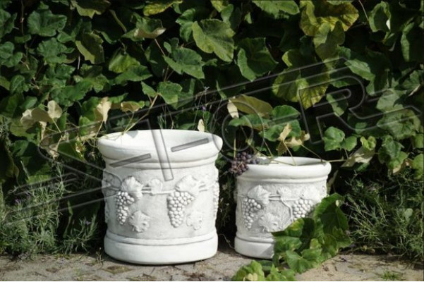 Bloempotten Doos Pot Bloemen Potten XXL Decoratief Beton Tuin Terras