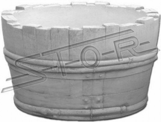 Bloempotten Doos Pot Bloemen Potten XXL Tuin Decoratief Beton Terras