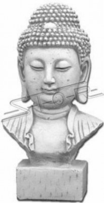 Boeddha buste standbeeld figuur tuin beeldjes beelden sculptuur sculpturen