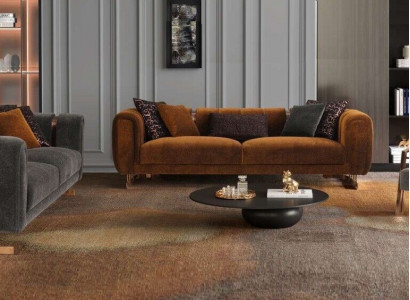 Zitbank Complete bankstel Bankstel Grijs Stoel Stoffen bankstel bank