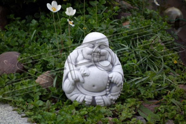 Boeddha beeld standbeelden sculpturen figuur decoratie tuin terras