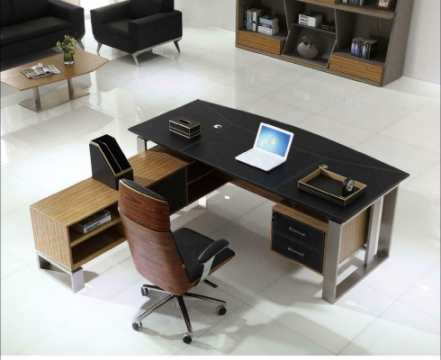 Bureauset bureau thuiskantoor 2-delig. Stoel Tafel Kantoorinrichting Meubels