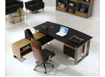 Bureauset bureau thuiskantoor 2-delig. Stoel Tafel Kantoorinrichting Meubels