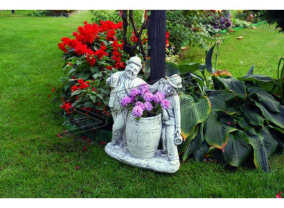 Charlie Chaplin Bloempot Plantenbak Decoratie Figuur Bloempotten