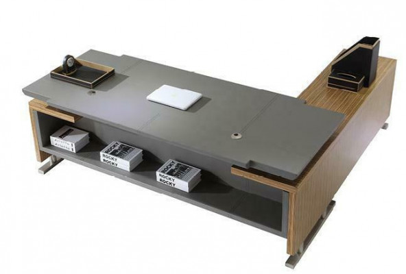 Chef bureau hoekbureaus kantoor inrichting tafel kantoor praktijk