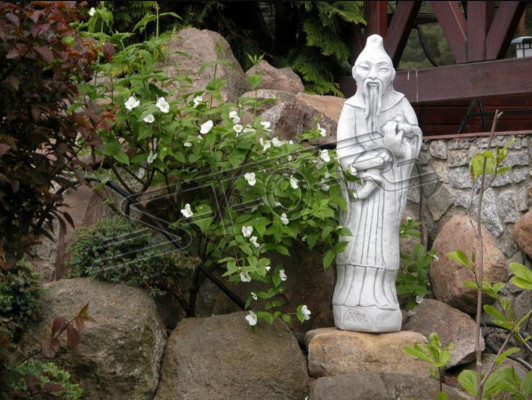 Chinese Confucius beeld standbeeld figuren sculptuur tuin