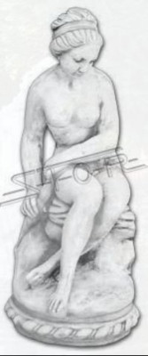 Dames figuur standbeeld beelden standbeelden sculptuur sculpturen tuin