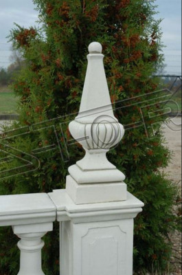 Decoratie kegel zuilen steen antieke stijl Romeinse standaard decoratie